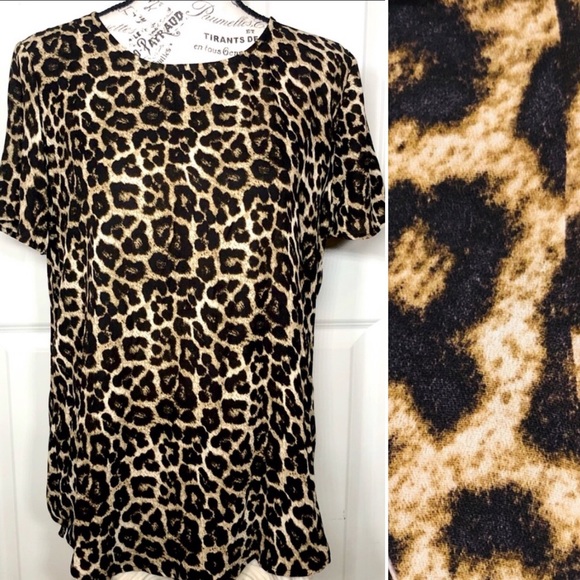 Chelsea & Theodore Tops - TRENDING Leopard Animal Print Shirt